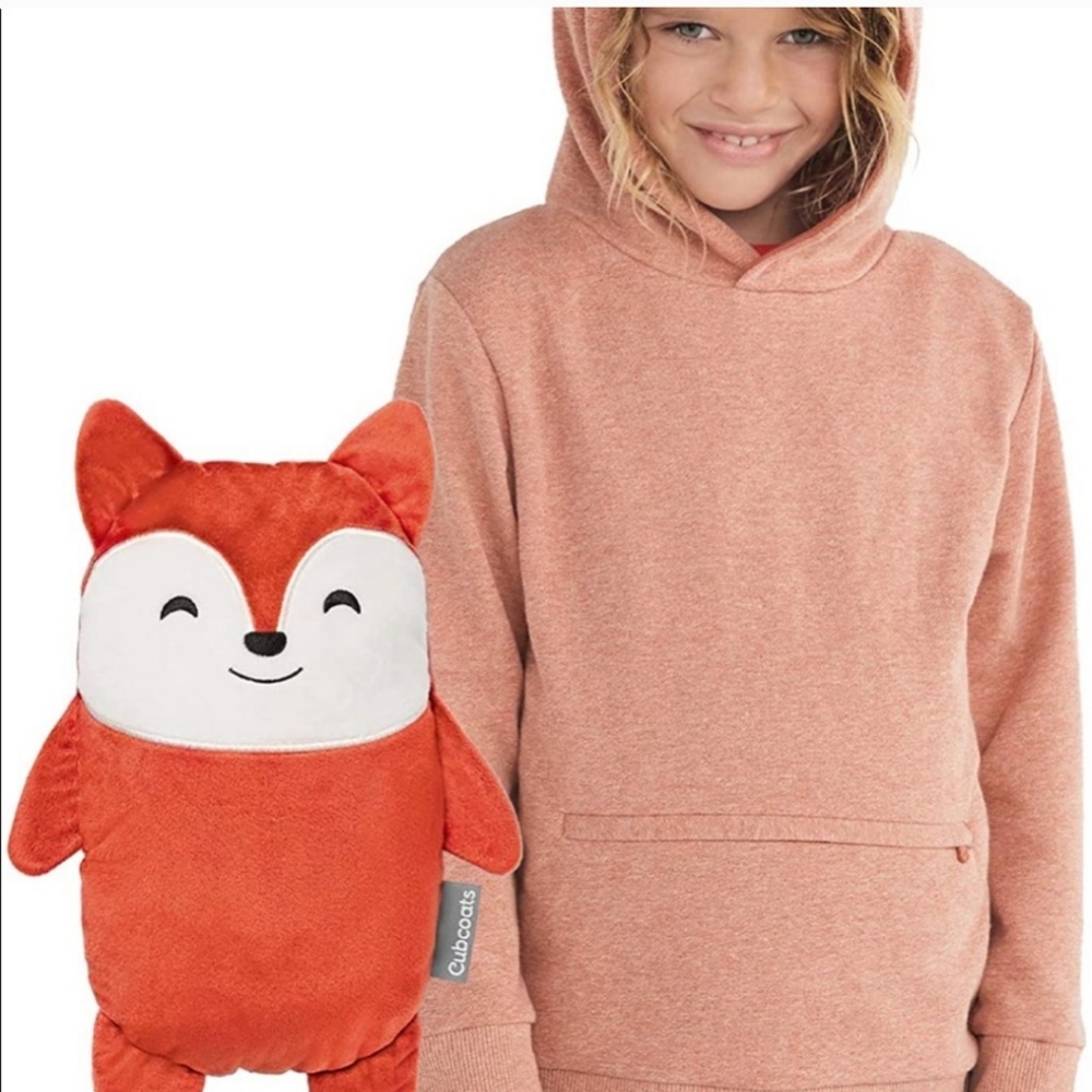 Cubcoats Flynn Plush the Fox 2-in-1Hoodie